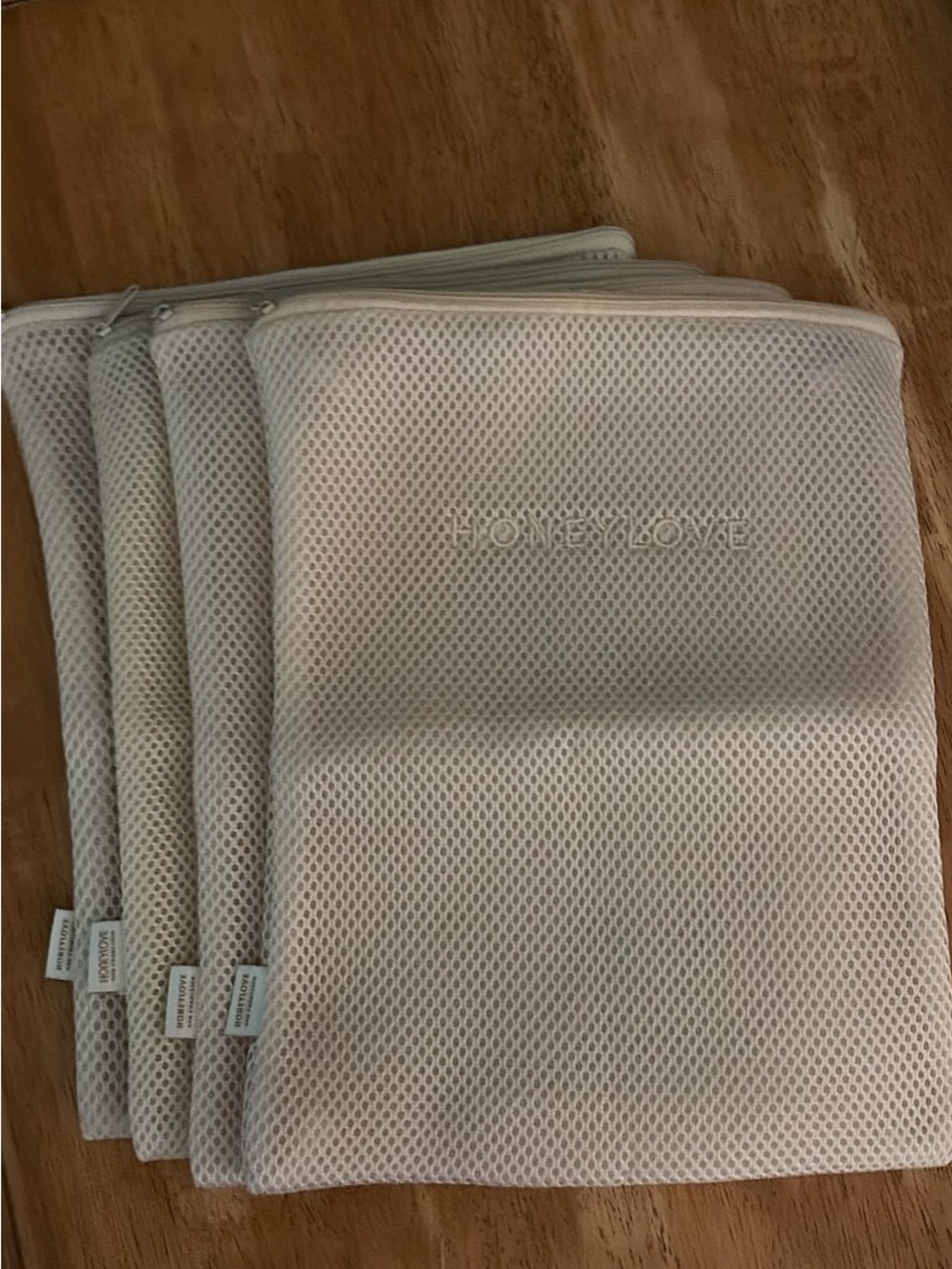 NWT Honeylove Mesh Laundry & Storage Bags - Set of 4